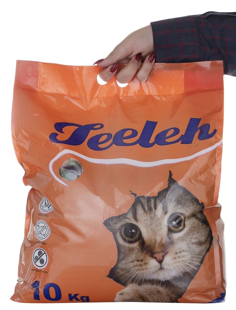 تصویر خاک گربه برند تیله مدل teeleh catlitter basic (10 کیلوگرم) 