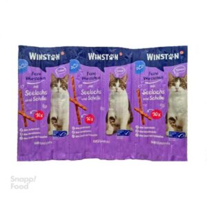 تشویقی مدادی گربه وینستون با طعم مرغ ۱۰ عددی Winston