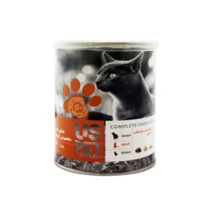 کنسرو پته گربه بالغ با طعم مرغ ، کدو و سنبل الطیب ۸۰۰ گرمی uspet