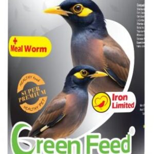 خوراک مخلوط مرغ مینا گرین فید mynah